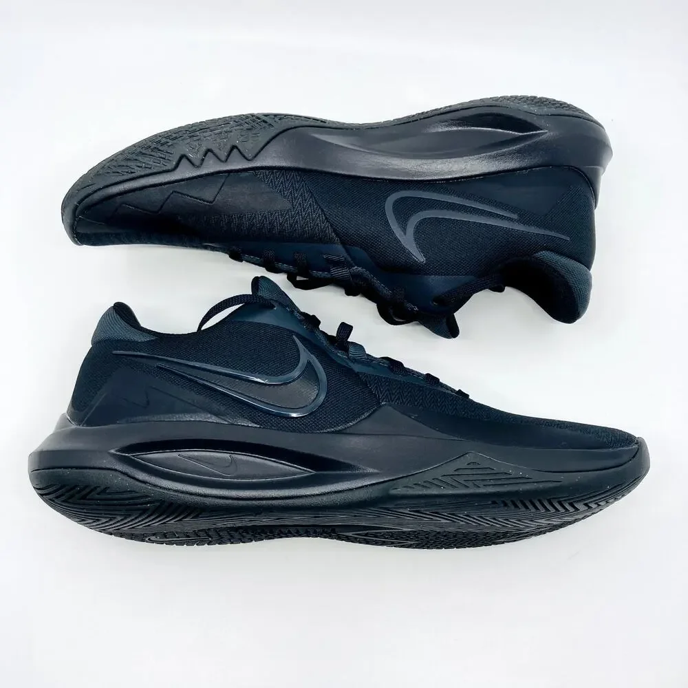 Nike Precision 6 VI Shoes Mens Size 11.5 Triple Black Basketball Sneaker NIB